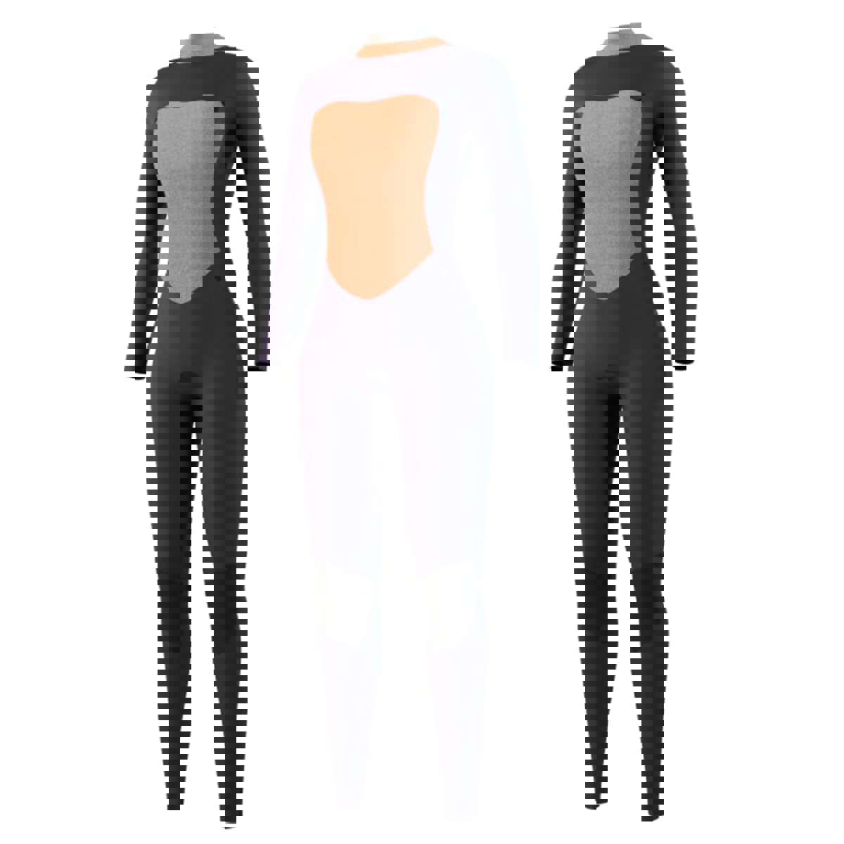 Mystic Star fullsuit wetsuit 4/3 mm rugrits dames zwart 6