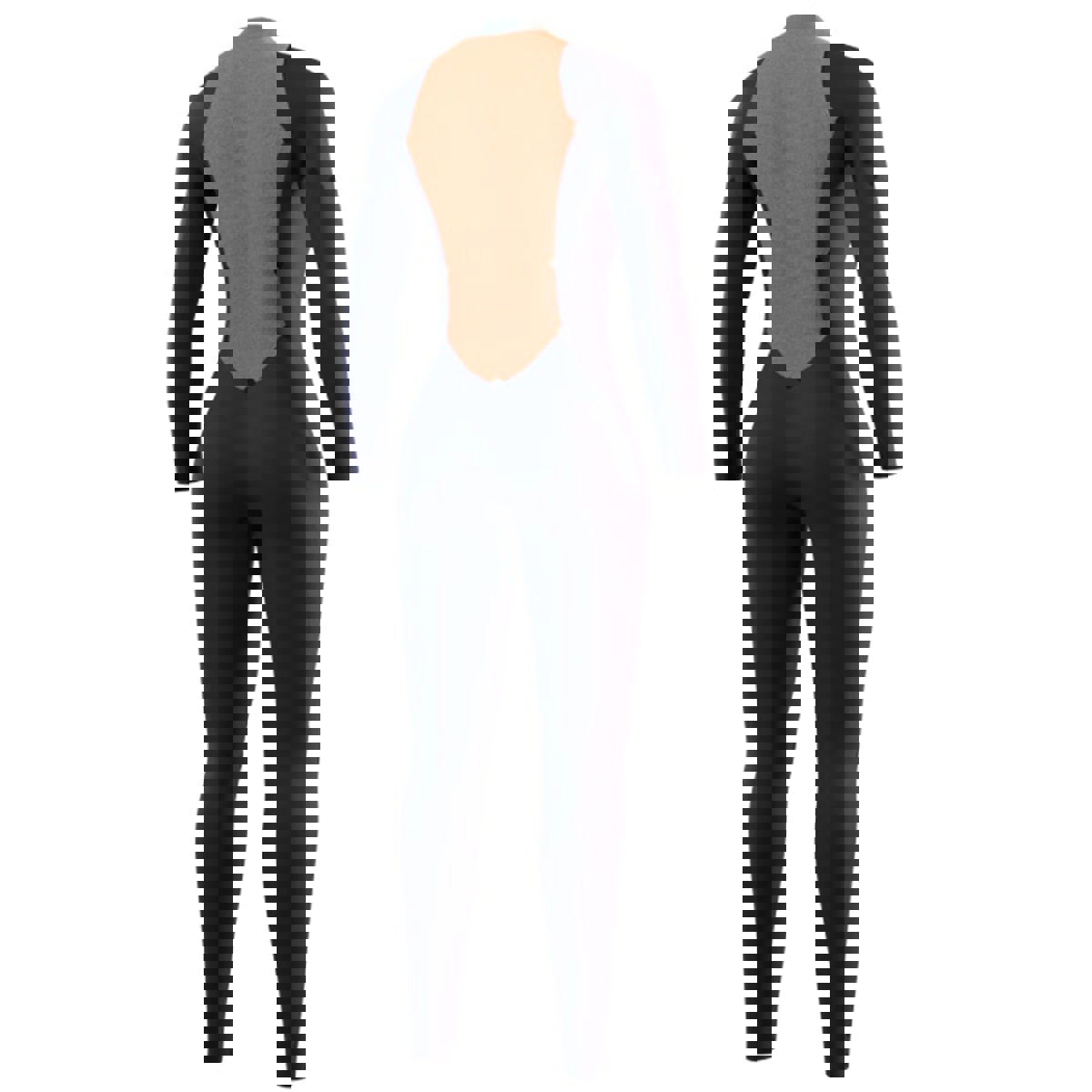 Mystic Star fullsuit wetsuit 4/3 mm rugrits dames zwart 8