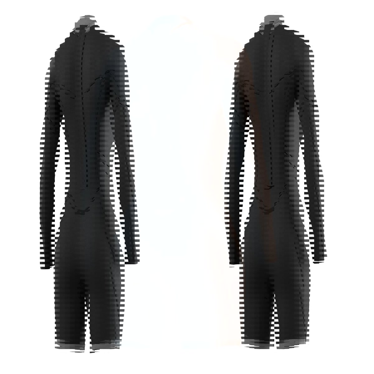 Mystic Brand longarm wetsuit 3/2 mm rugrits dames zwart 7