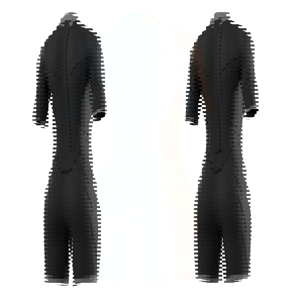 Mystic Brand shorty wetsuit 3/2 mm rugrits dames zwart 5