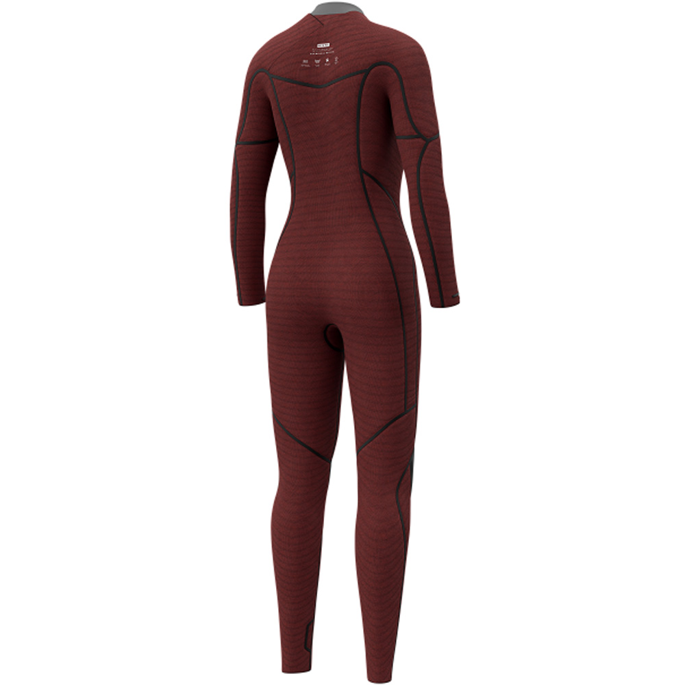 Mystic Jayde fullsuit 5/3mm borstrits dames navy 4