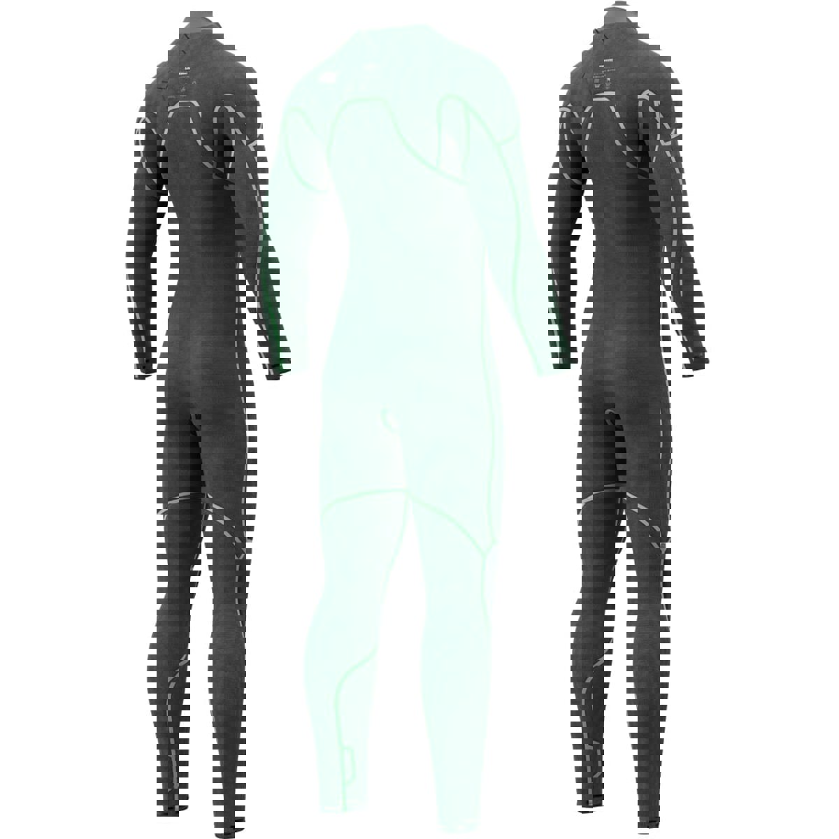 Mystic Majestic fullsuit 3/2 mm borstrits heren zwart 11