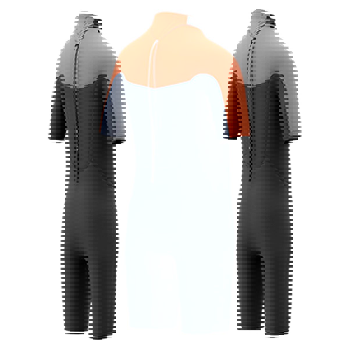 Mystic Star shorty 3/2 mm rugrits kind navy/oranje 4