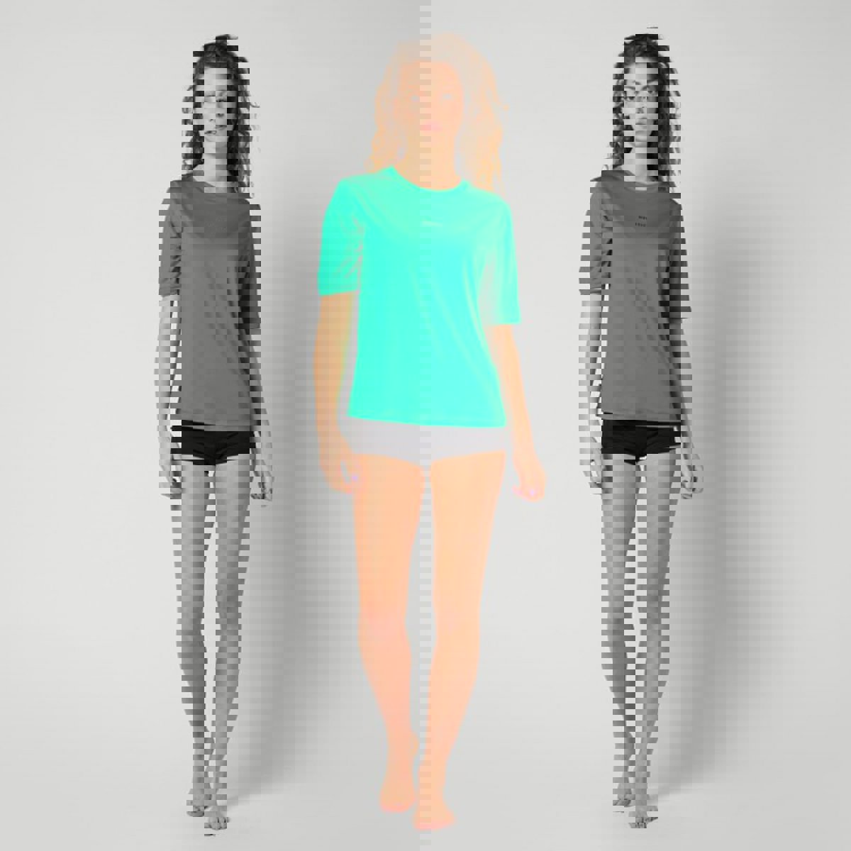 Mystic Solstice rash guard SS dames groen 10