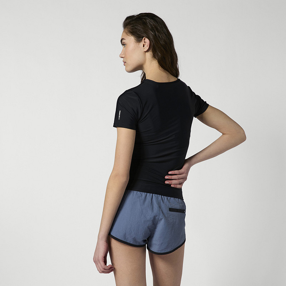 Mystic Star rash guard korte mouwen dames zwart 4