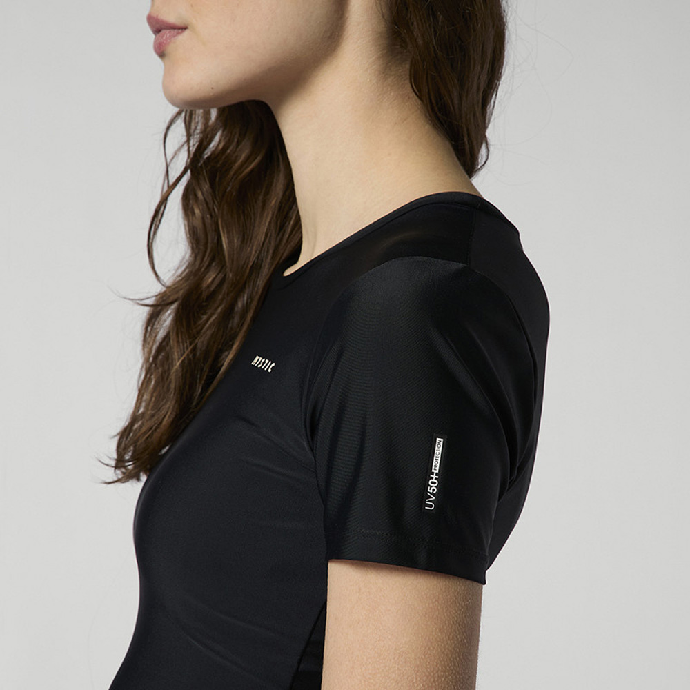 Mystic Star rash guard korte mouwen dames zwart 5