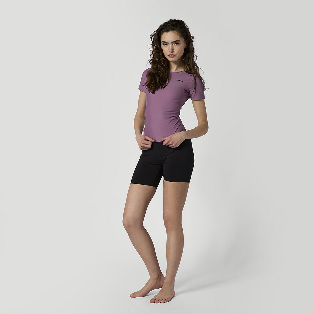 Mystic Star rash guard korte mouwen dames roze 3