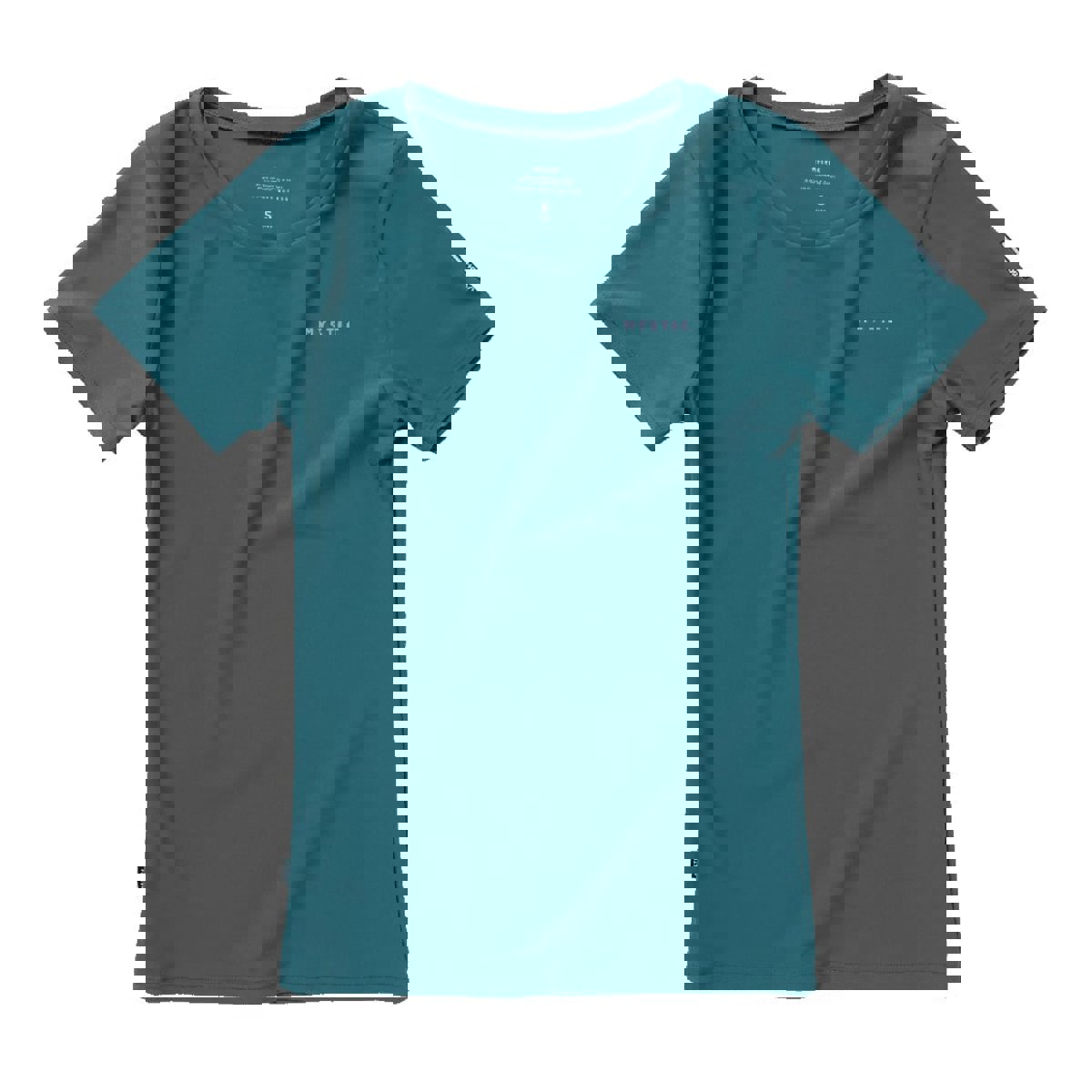 Mystic Star rash guard korten mouwen dames teal blauw 5