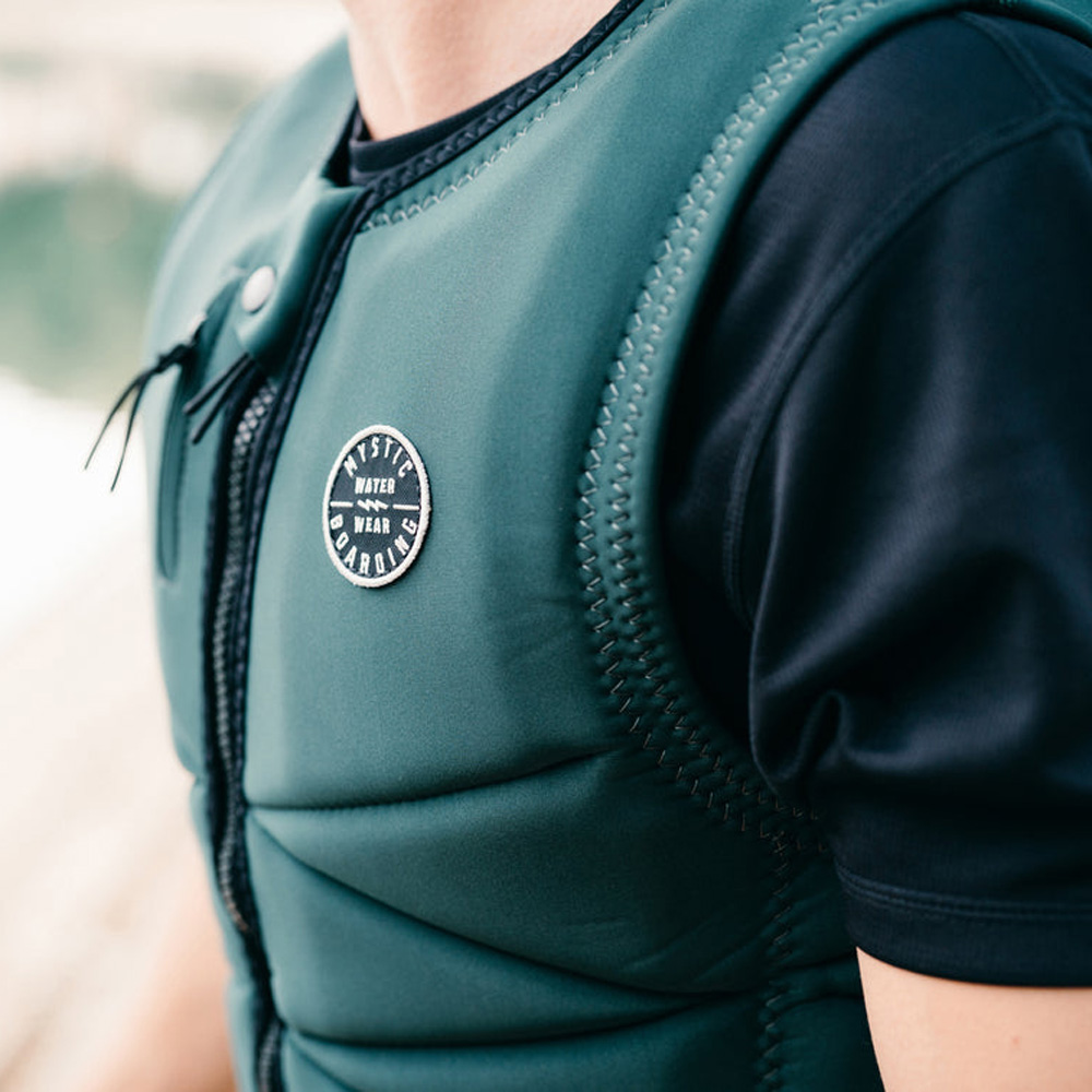 Mystic Outlaw Impact Vest heren wake donker groen 3