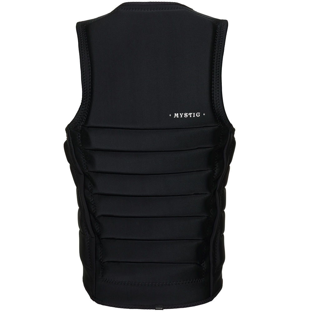 Mystic Check Out Impact Vest heren borstrits wake zwart 2