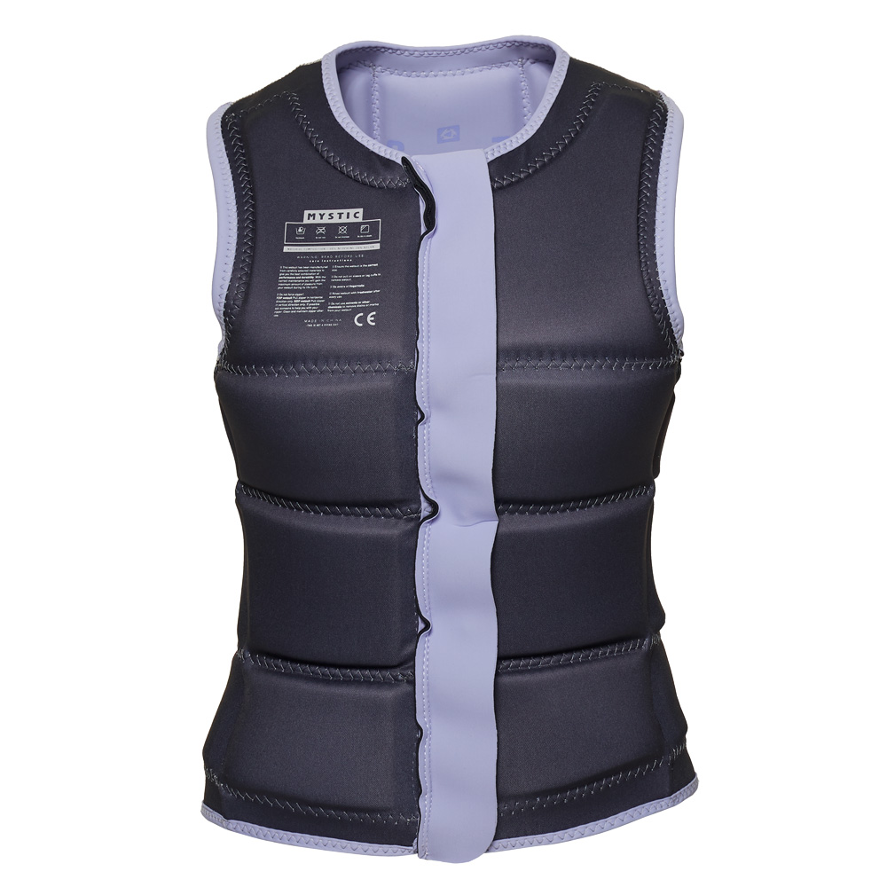 Mystic Star Impact Vest Fzip Wake dames lila 3