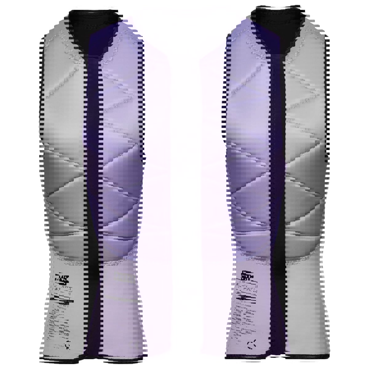 Mystic Ruby impact vest dames zwart 6