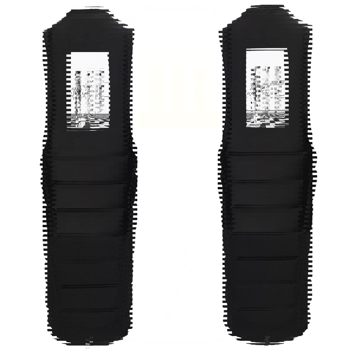 Mystic The Dom impact vest heren borstrits Wake zwart 6