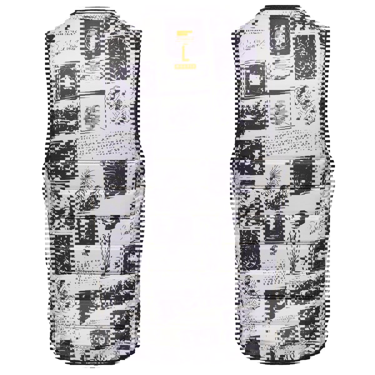 Mystic The Dom impact vest heren borstrits Wake zwart 7