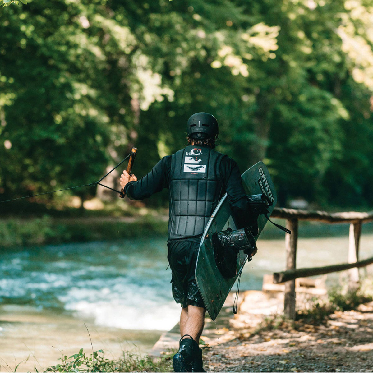 Mystic Anarchy impact vest heren zwart 12