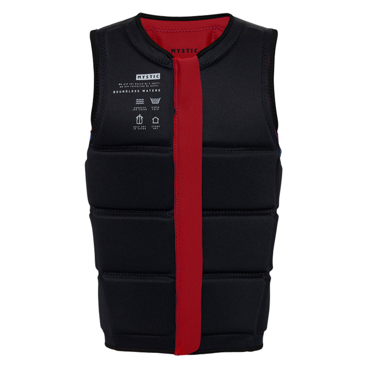 Mystic Brand impact vest heren rood 5