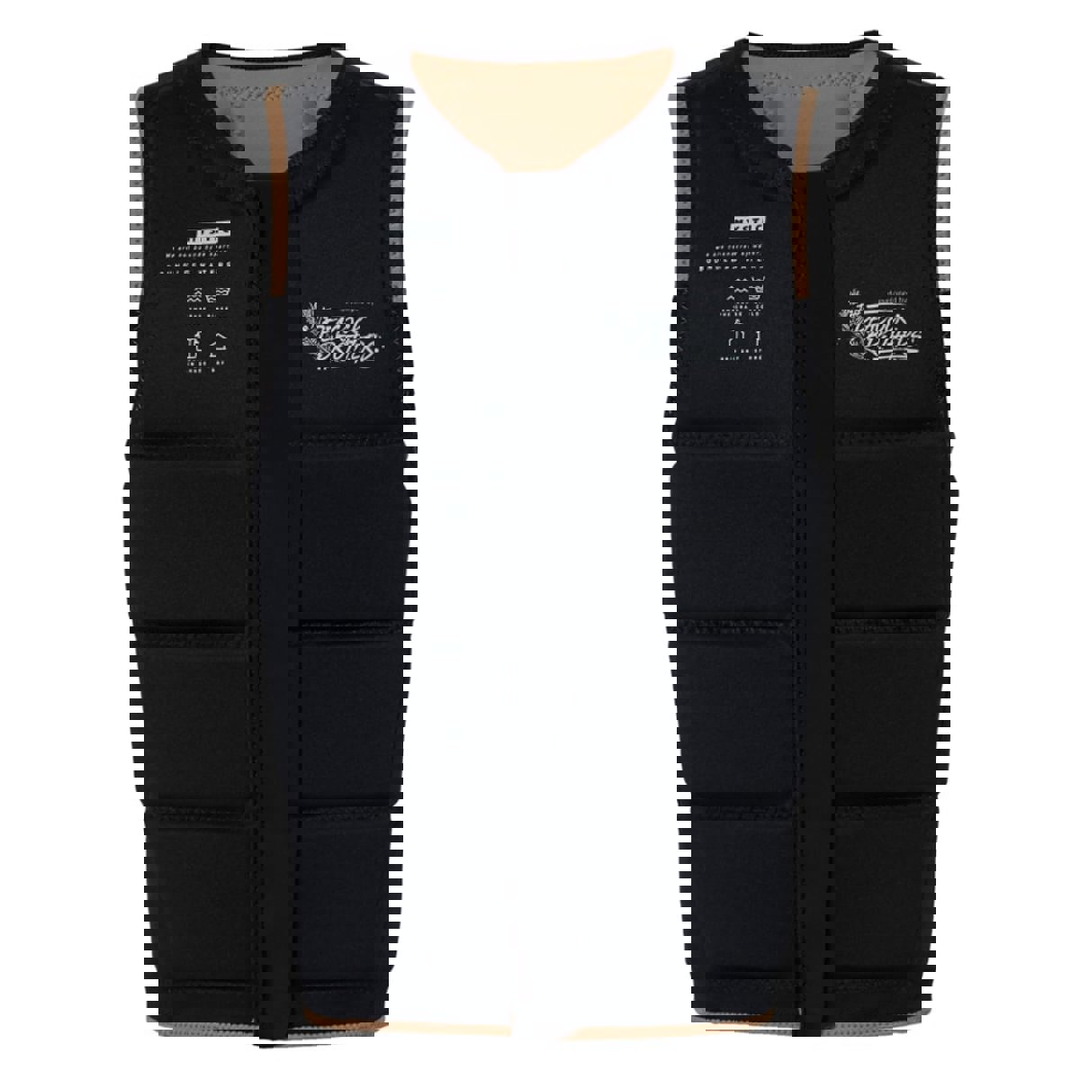 Mystic Peacock impact vest heren bruin 6