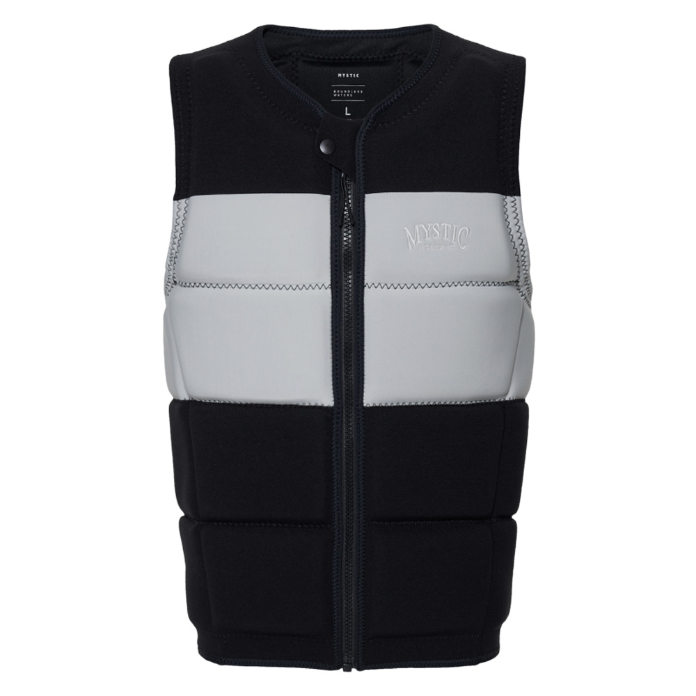 Peacock impact vest heren zwart/wit