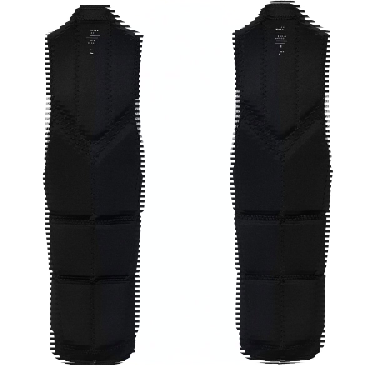 Mystic Peacock impact vest heren zwart/wit 5