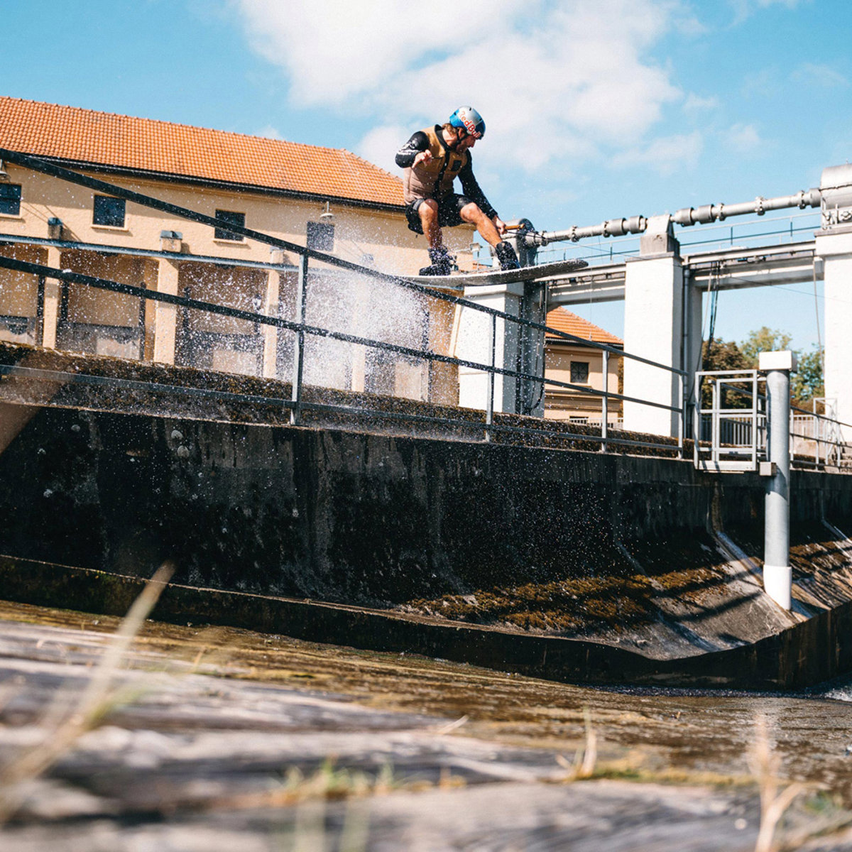 Mystic The Dom impact vest heren bruin 14