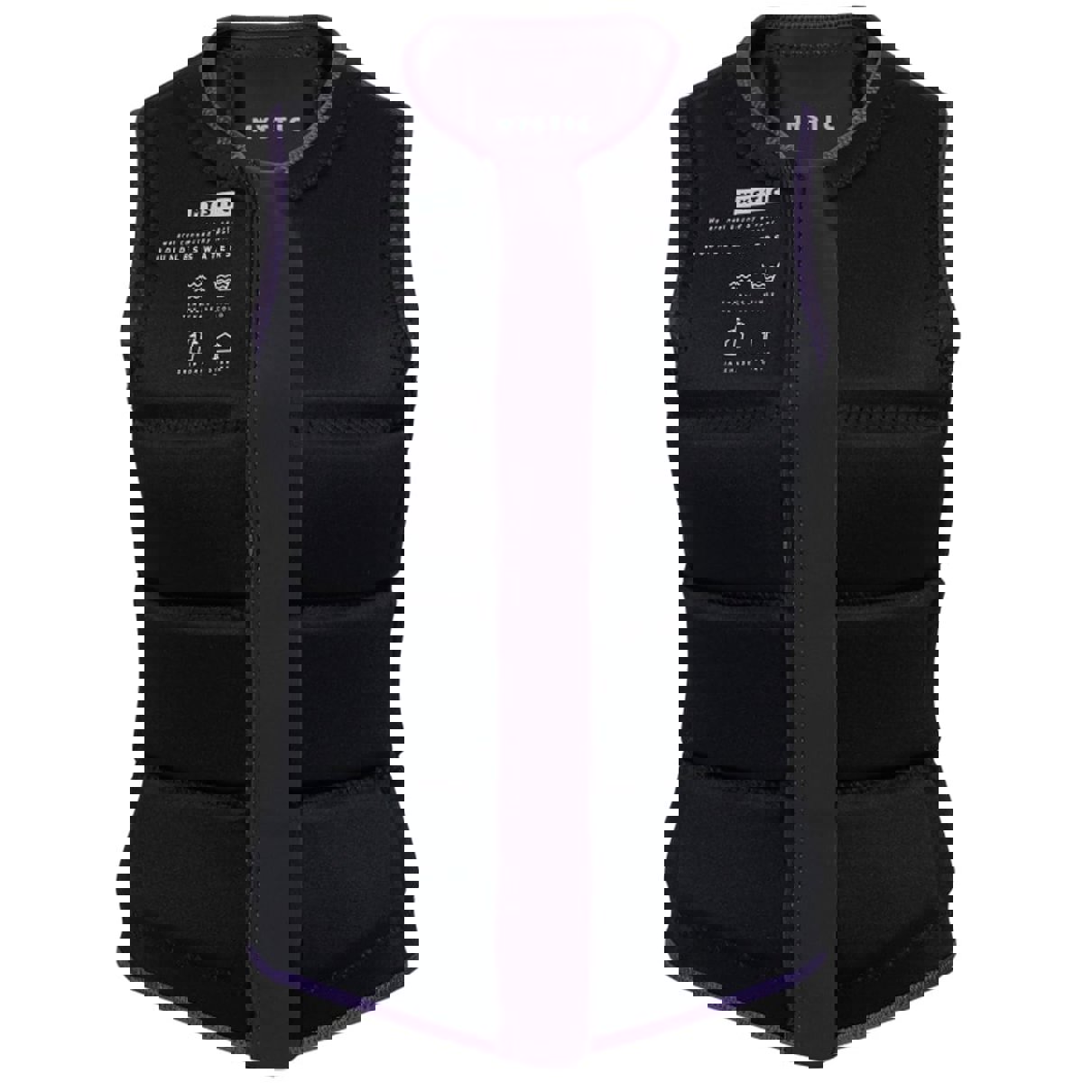 Mystic Star impact vest dames paars 5