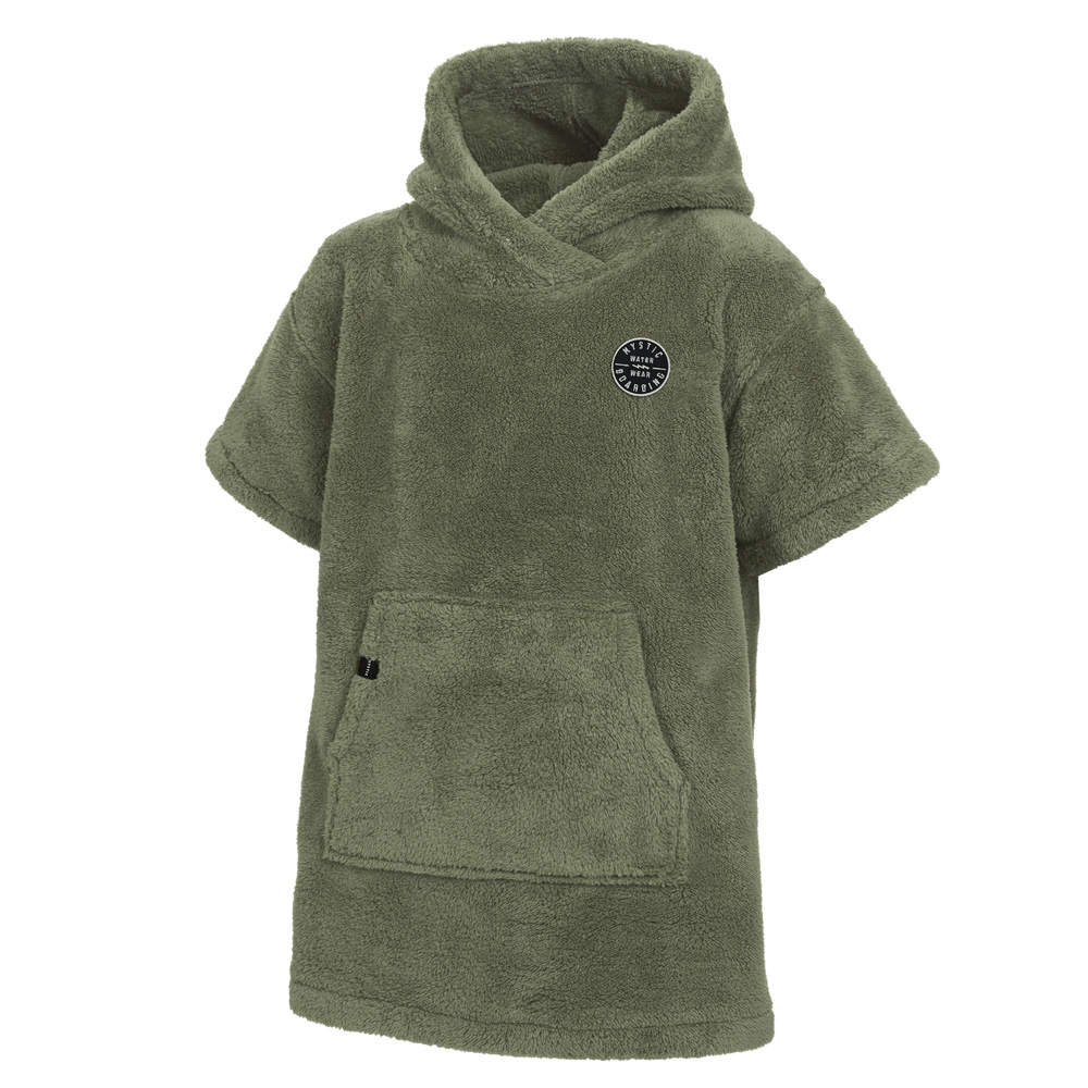 Mystic Poncho Teddy Kids olijf groen foto 1