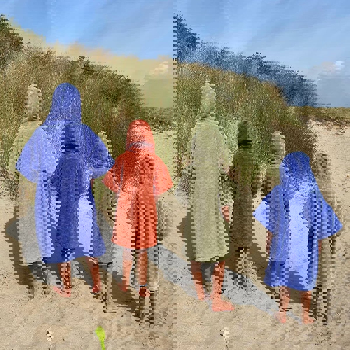 Mystic Poncho Teddy Kids olijf groen 5