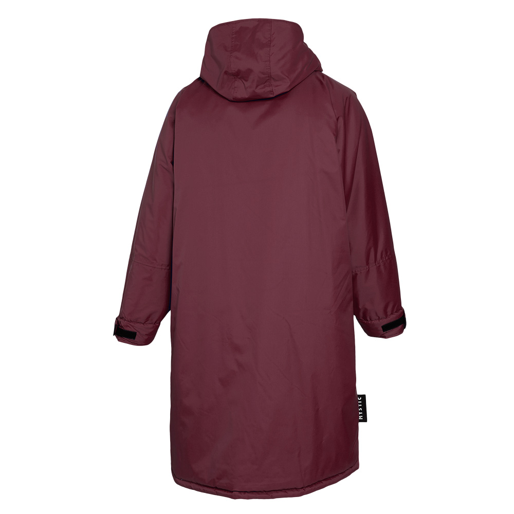 Mystic Explore poncho bordeaux rood 2