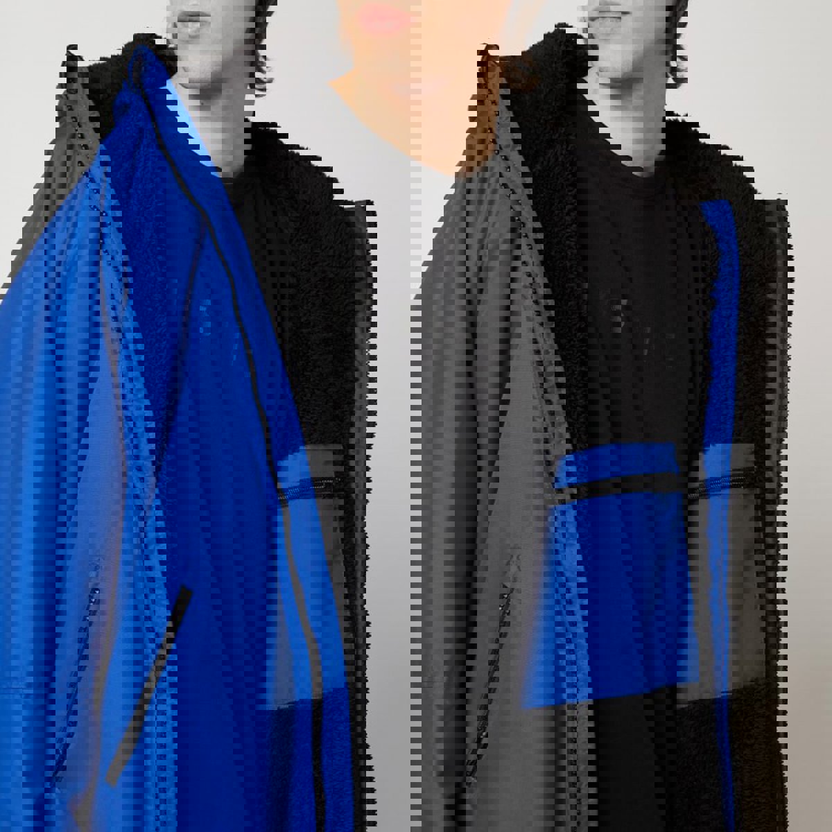 Mystic Explore poncho blauw 13