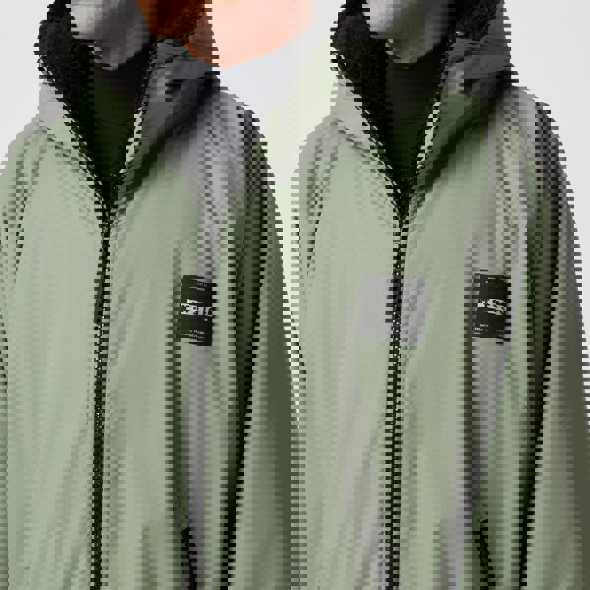 Mystic Explore poncho groen 11