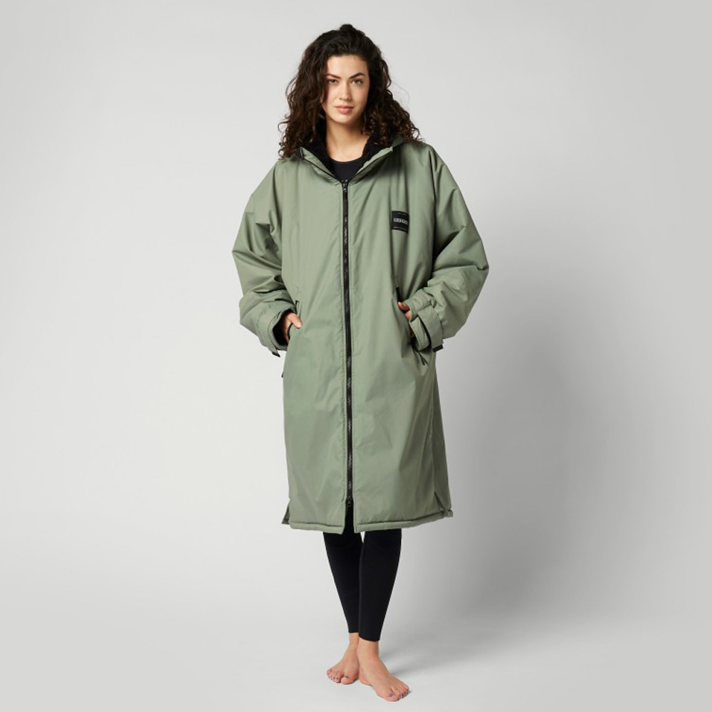 Mystic Explore poncho groen 3