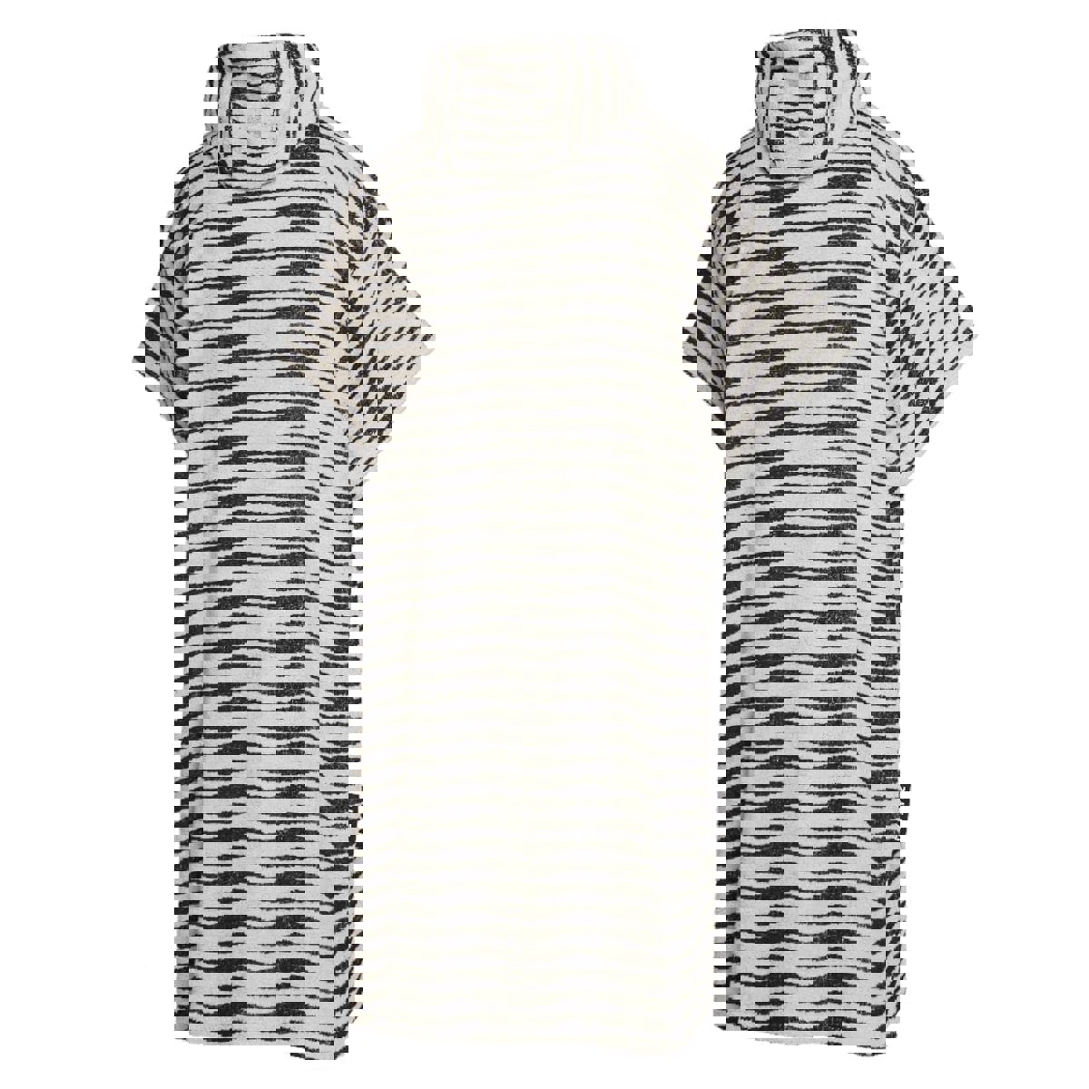 Mystic Jacquard poncho marshmallow 3