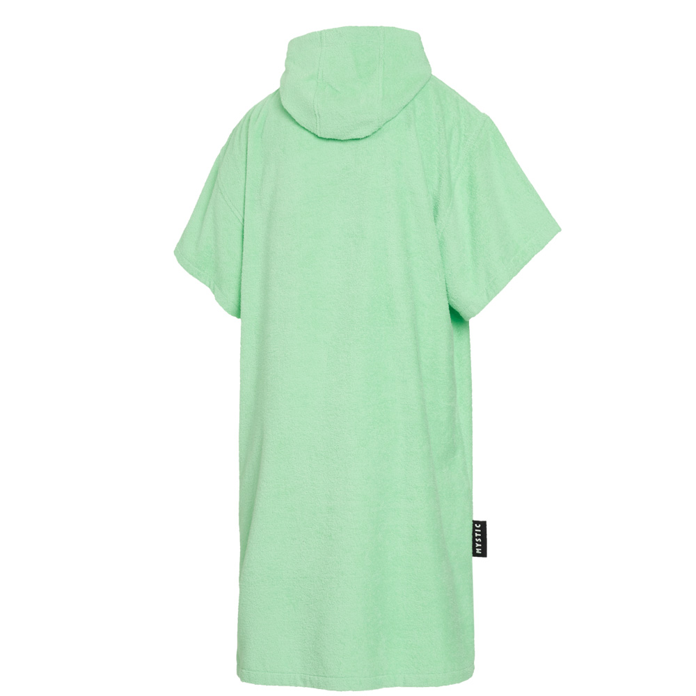 Mystic Brand poncho lime groen 2