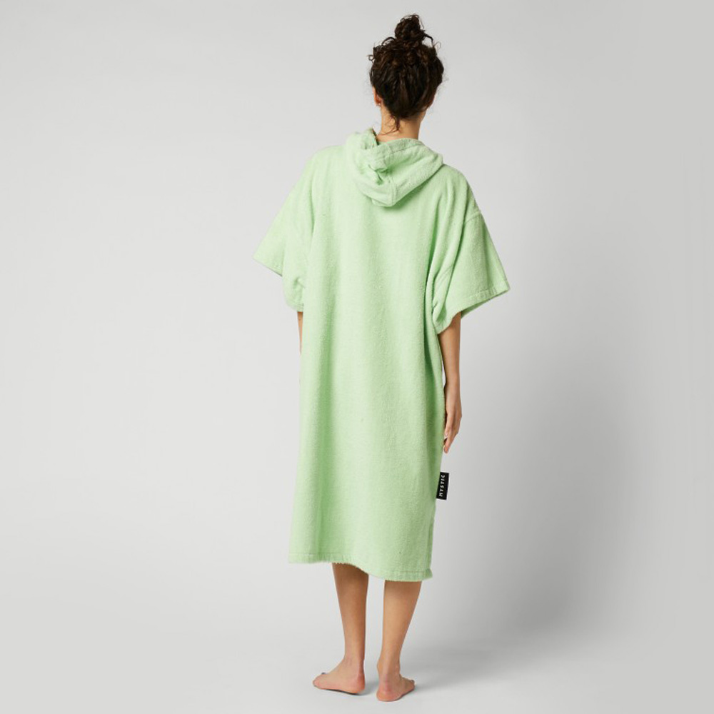 Mystic Brand poncho lime groen 6