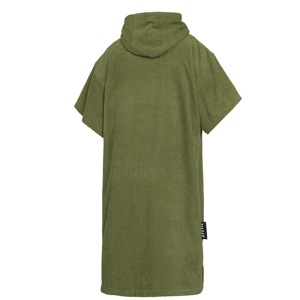 Mystic Brand poncho olijf groen 2
