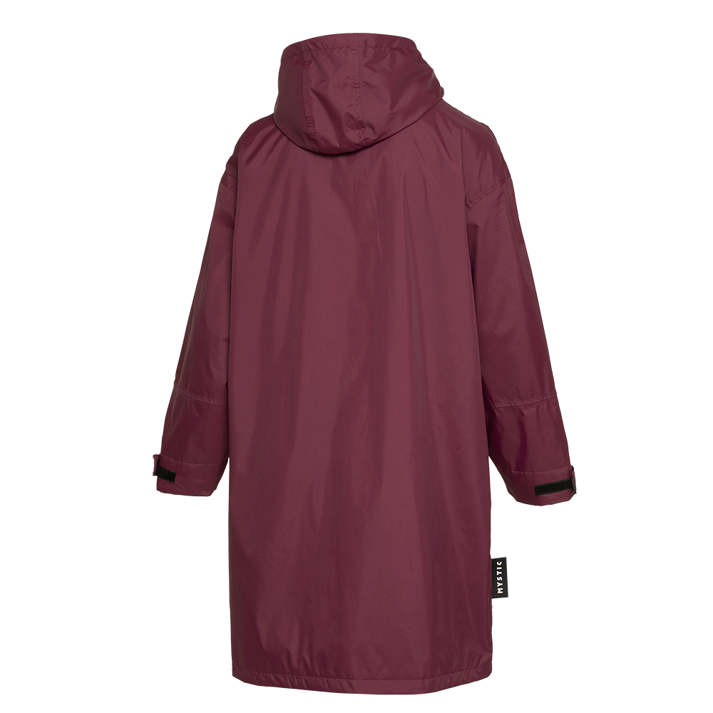 Mystic Explore poncho lichtgewicht bordeaux rood 2