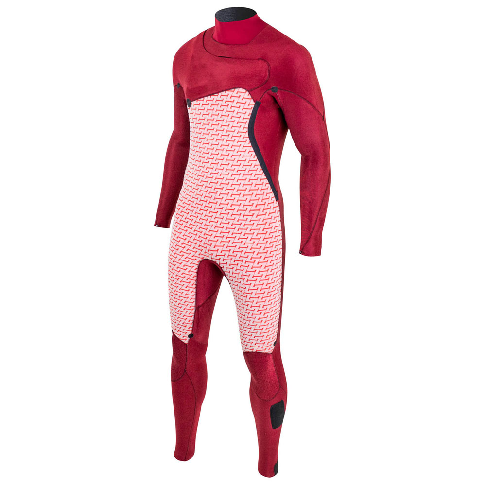 Prolimit Mercury steamer Free-X 4/3 mm borstrits zwart wetsuit heren 3