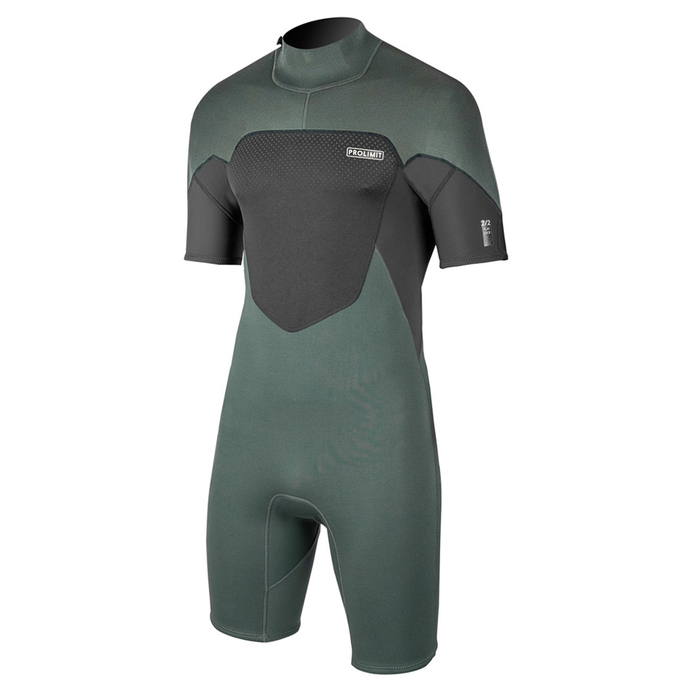 Prolimit Fusion Shorty 2/2 rugrits teal groen foto 1