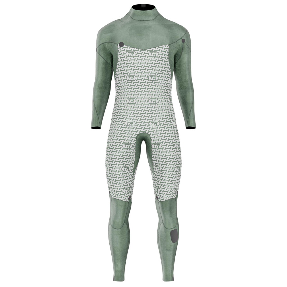 Prolimit Vapor steamer wetsuit 5/4 mm borstrits heren blauw 5