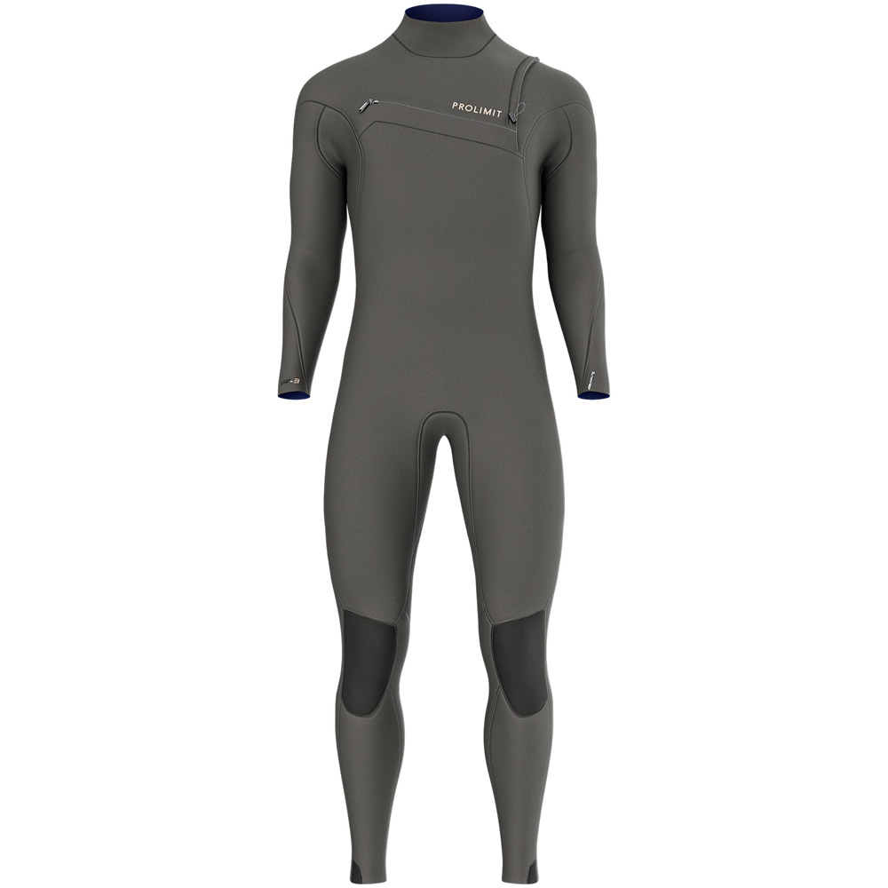 Prolimit PF3 steamer wetsuit 5/4 mm borstrits heren zwart 2