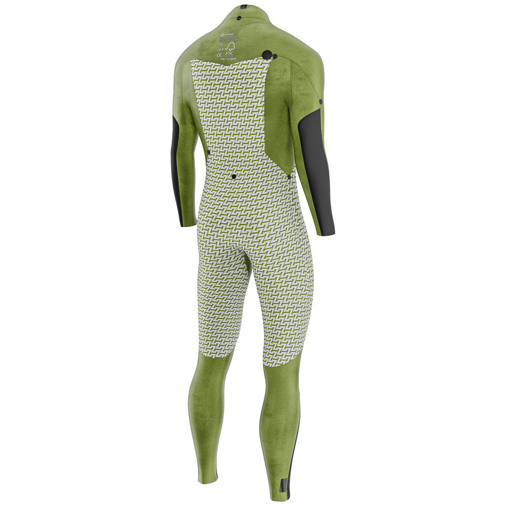 Prolimit Shield foil steamer 3/2 mm borstrits heren zwart 4