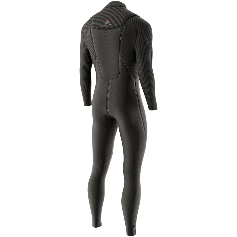Prolimit Predator fullsuit wetsuit 3/2 mm borstrits heren zwart 3