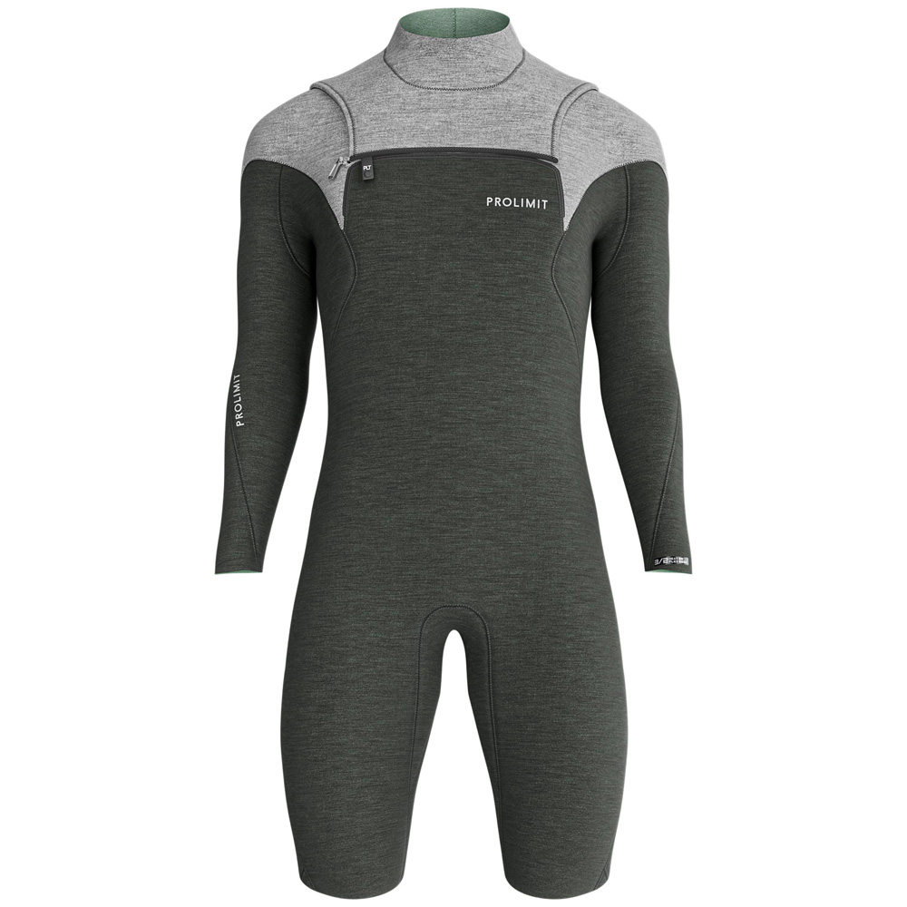 Prolimit Mercury sunset wetsuit 3/2 mm borstrits heren zwart 2