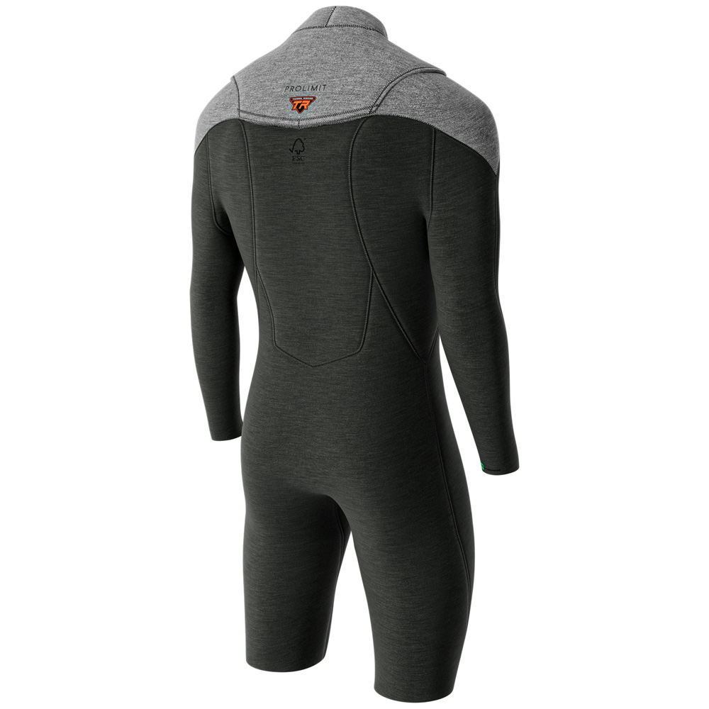 Prolimit Mercury sunset wetsuit 3/2 mm borstrits heren zwart 3