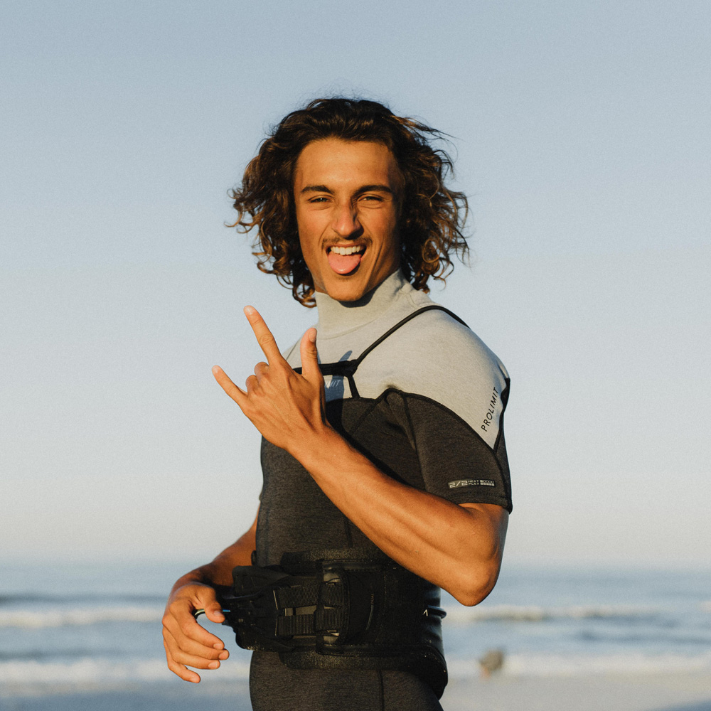 Prolimit Mercury shorty wetsuit 2/2 mm borstrits heren grijs 7