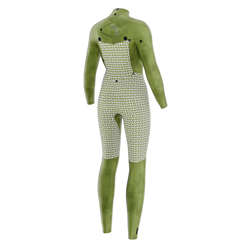 Prolimit Flare fullsuit wetsuit 3/2 mm borstrits dames blauw 7