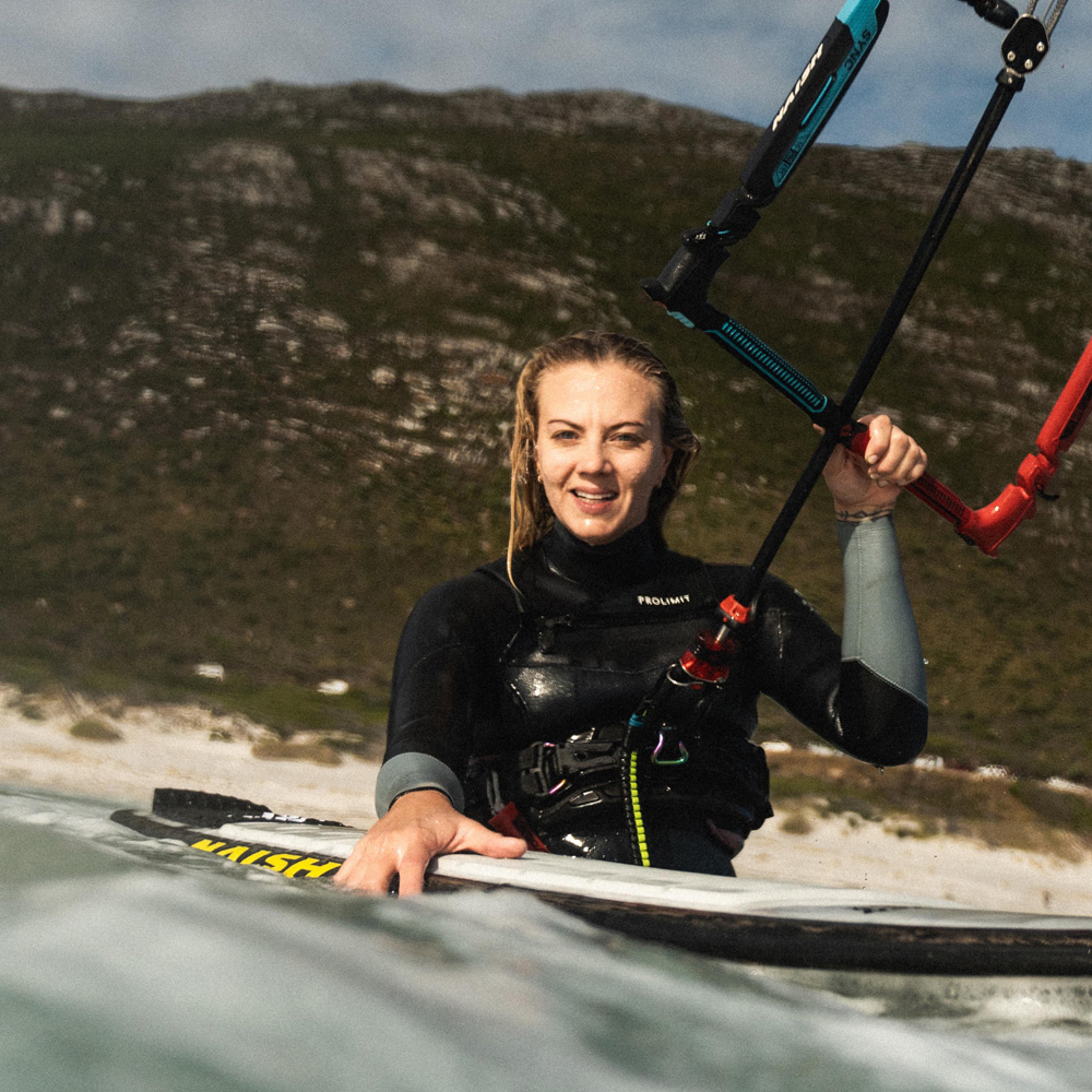 Prolimit Fire steamer wetsuit 4/3 mm borstrits dames grijs 5