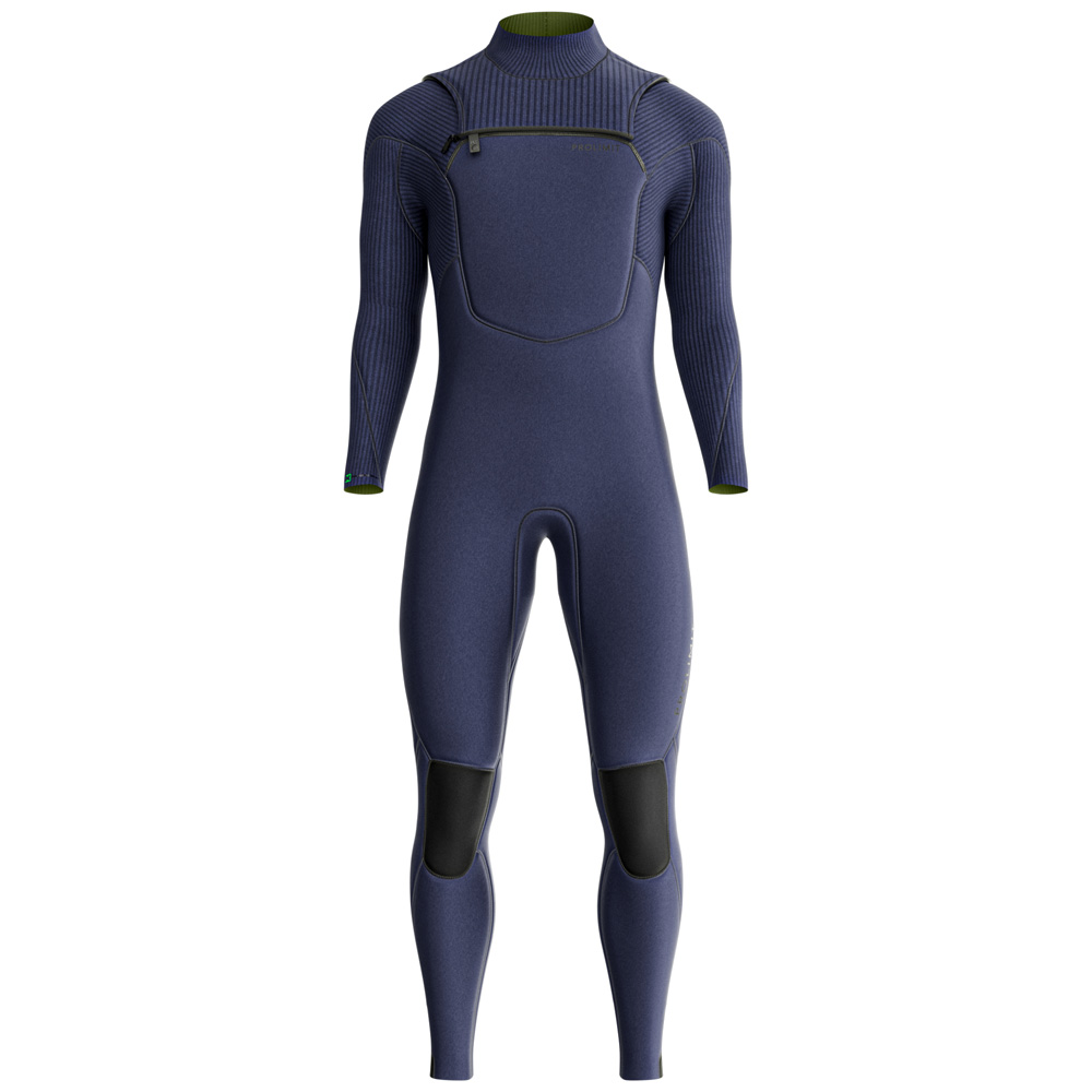 Prolimit Predator fullsuit Freezip 3/2 mm heren blauw 2