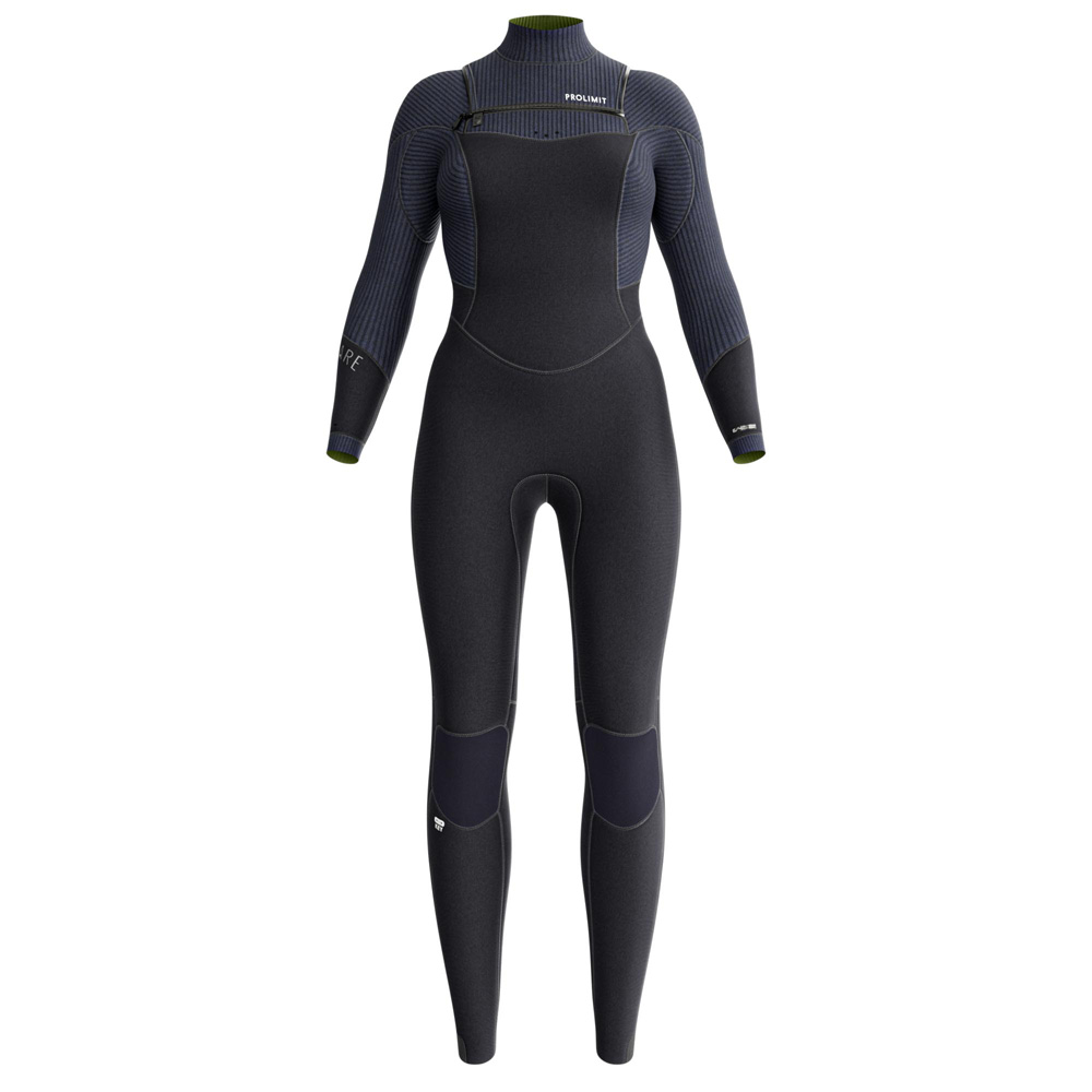 Prolimit Flare fullsuit Freezip 3/2 mm dames zwart 3