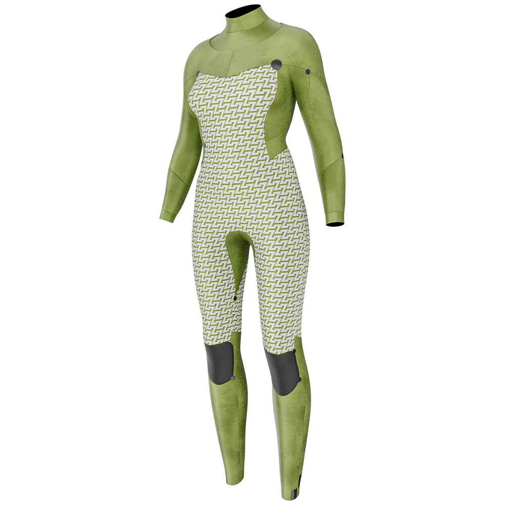 Prolimit Flare fullsuit Freezip 3/2 mm dames zwart 5